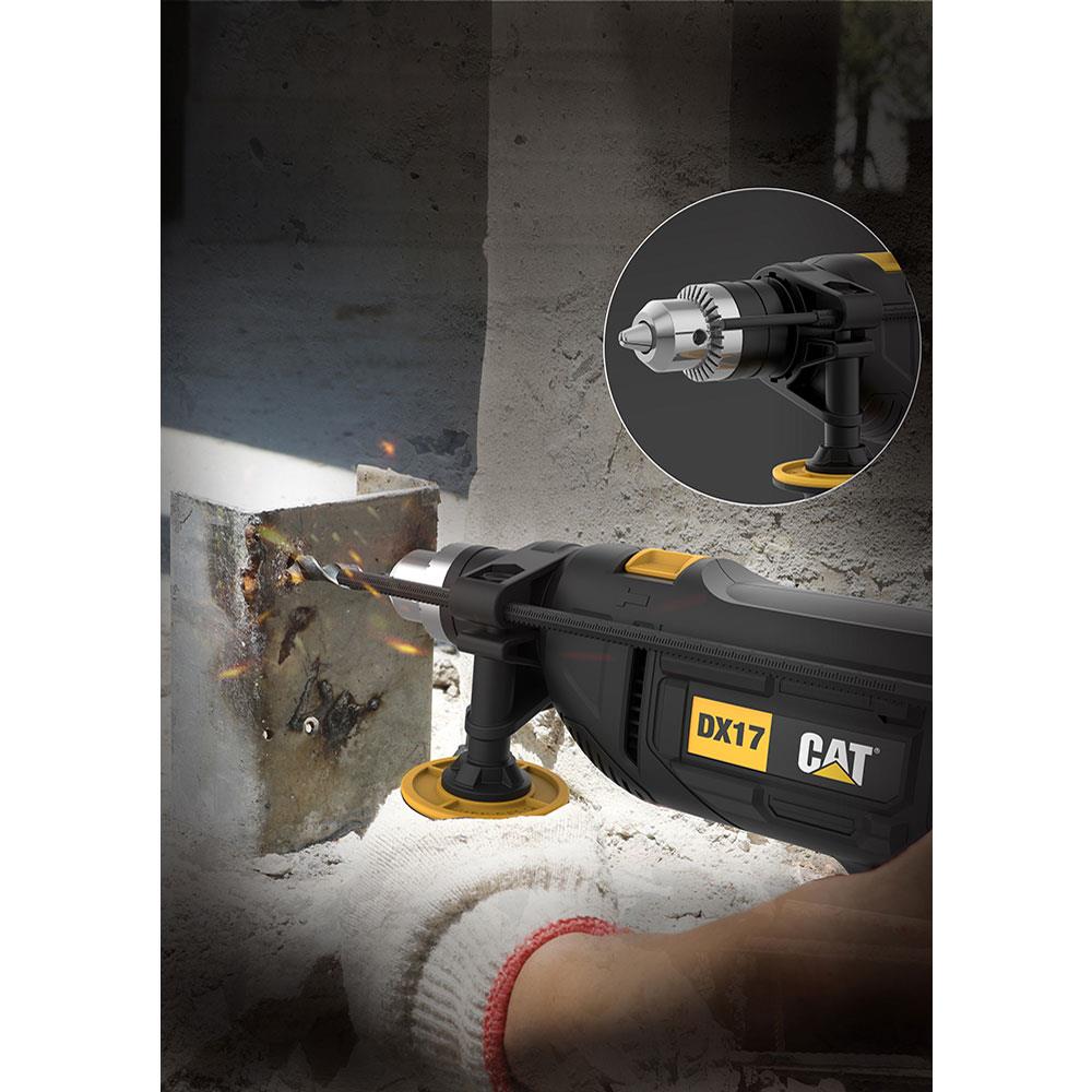 CAT DX17.1 750Watt 13mm Profesyonel Darbeli Matkap + 8 Parça Aksesuar ne işe yarar