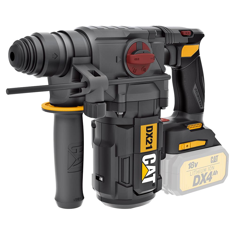CAT DX21B 18Volt 2.2J Kömürsüz Profesyonel SDS-Plus Pnömatik Kırıcı/Delici (Akü Dahil Değildir) fiyatı