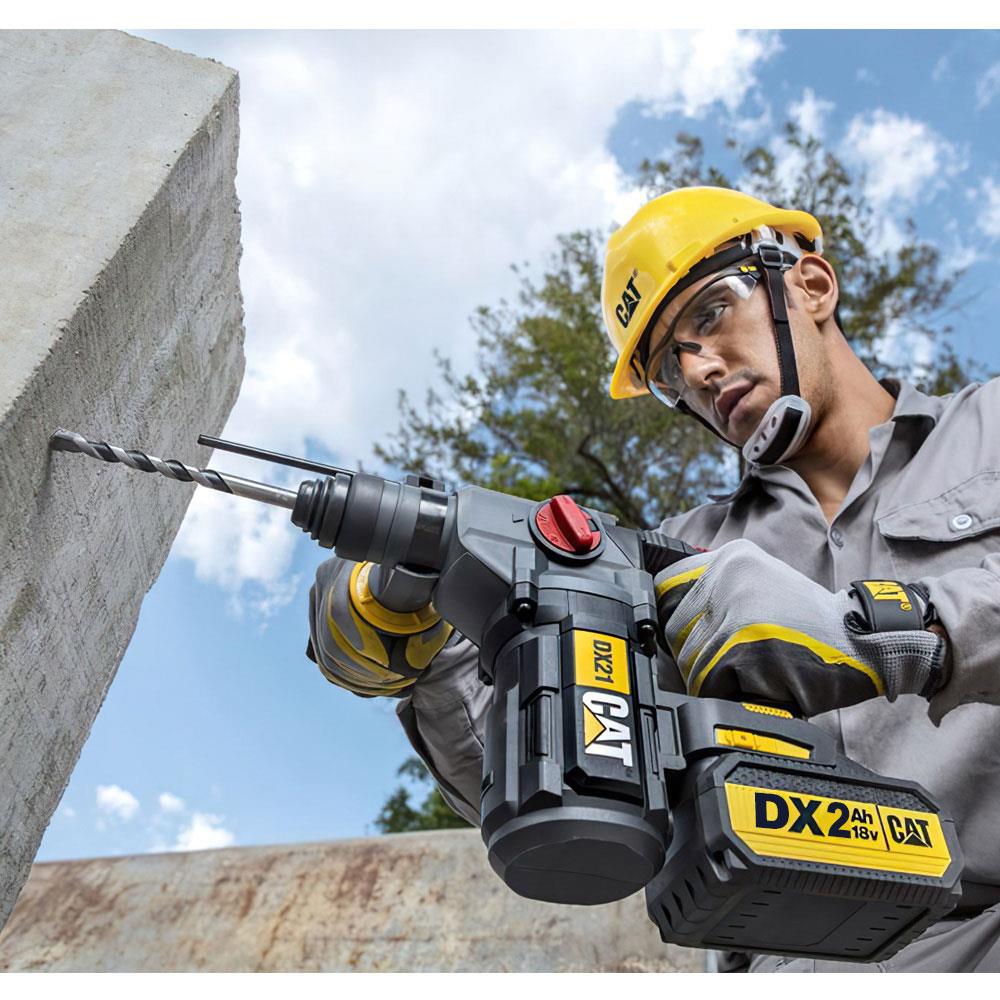 CAT DX21BC 18Volt 2.0Ah 2.2J Li-ion Tek Akülü Şarjlı Kömürsüz Profesyonel SDS-Plus Pnömatik Kırıcı/Delici nereden bulurum
