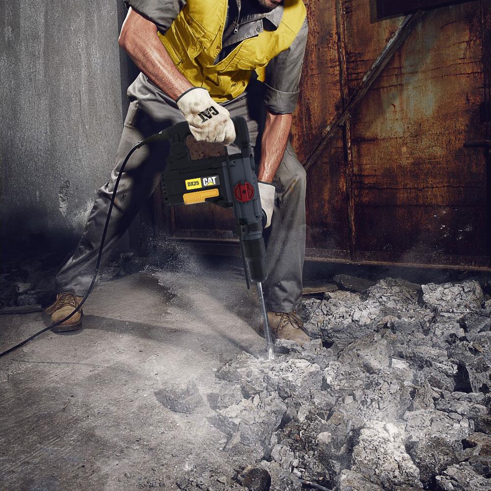 CAT DX25 1100Watt 8.5 Joule 40MM Profesyonel SDS-Max Kırıcı/Delici ne işe yarar