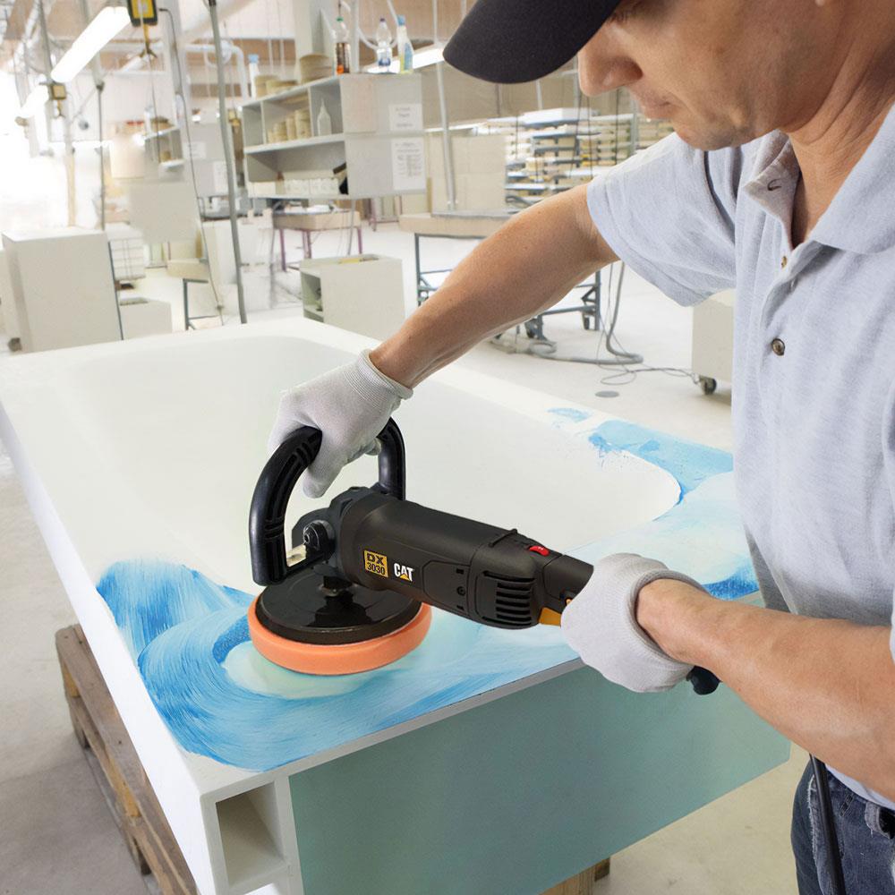 CAT DX3030 1450Watt 180MM Devir Ayarlı Profesyonel Polisaj Makinesi ne işe yarar