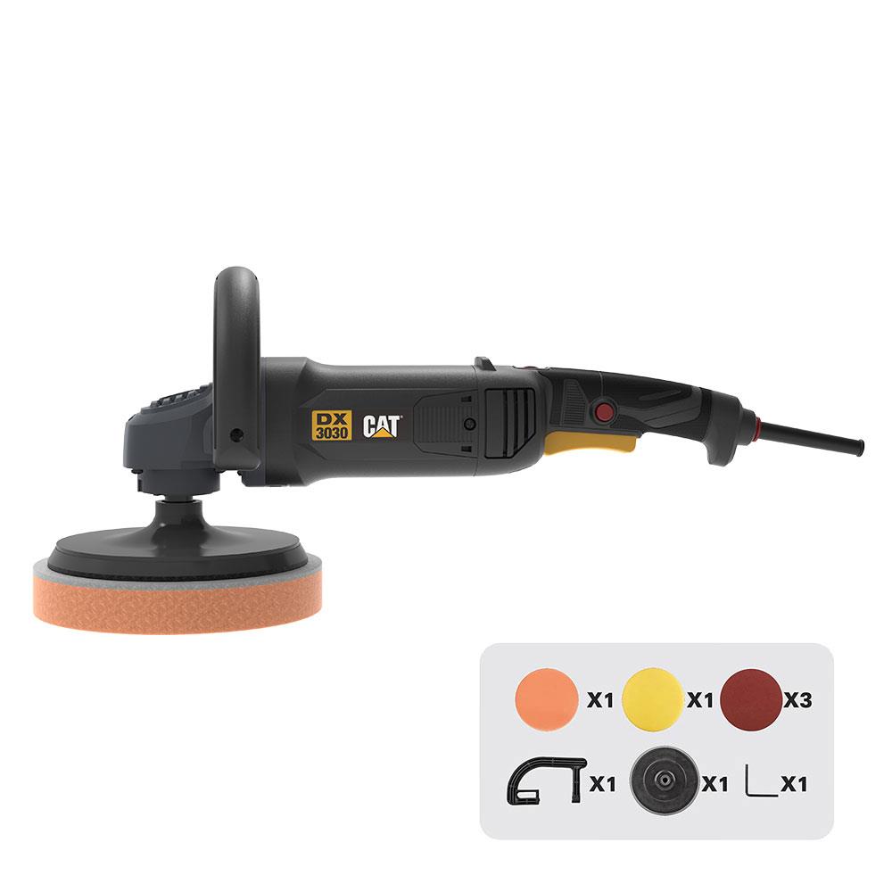 CAT DX3030 1450Watt 180MM Devir Ayarlı Profesyonel Polisaj Makinesi nasıl kullanılır