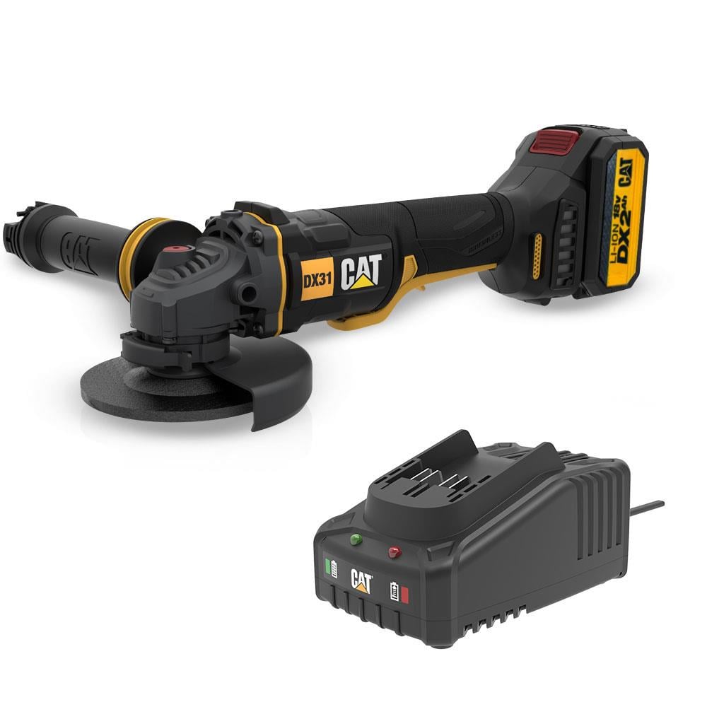 CAT DX31BC 18Volt 2.0Ah Li-ion 115mm Tek Akülü Kömürsüz Profesyonel Avuç Taşlama fiyatı