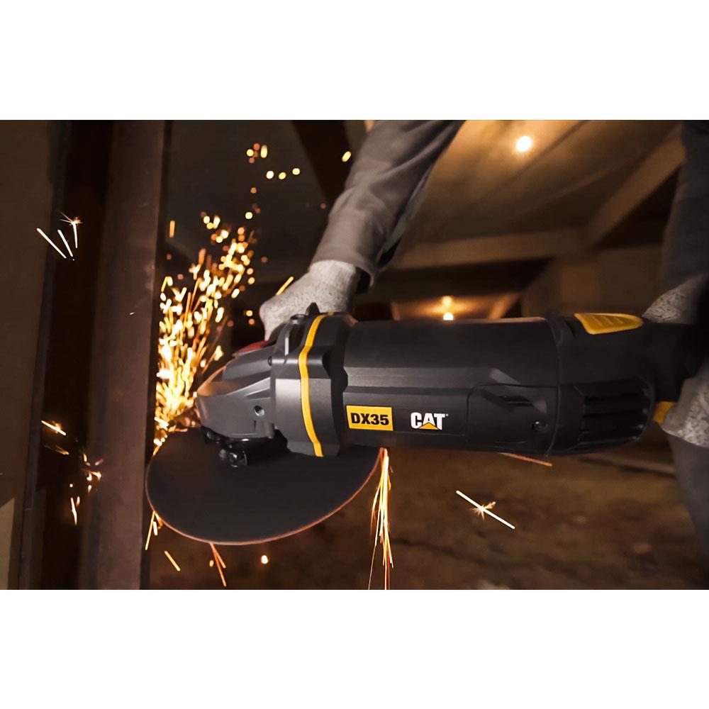 CAT DX35 2350Watt 230mm Profesyonel Dönebilir Tutma Kollu Büyük Taşlama ne işe yarar