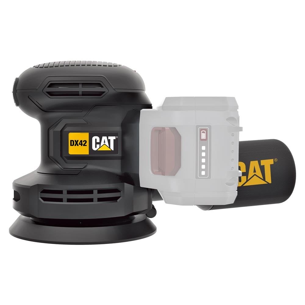 CAT DX42B 18Volt 125mm Profesyonel Devir Ayarlı Eksantrik Zımpara (Akü Dahil Değildir) nasıl kullanılır