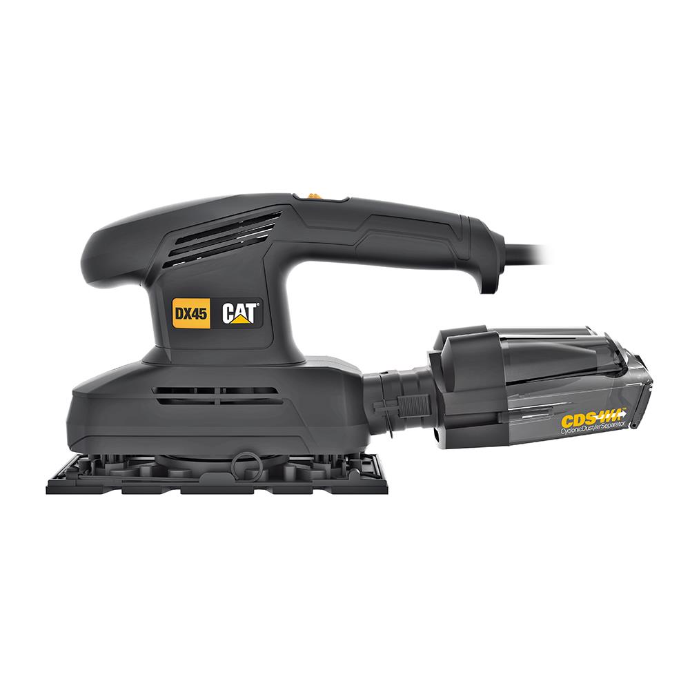 CAT DX45 240Watt Profesyonel Devir Ayarlı Titreşimli Zımpara nasıl kullanılır