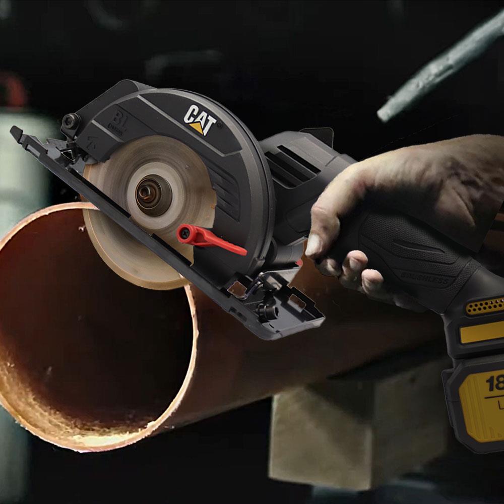 CAT DX5010B 18Volt 120mm Kömürsüz Profesyonel Çok Amaçlı Daire Testere (Akü Dahil Değildir) ne işe yarar
