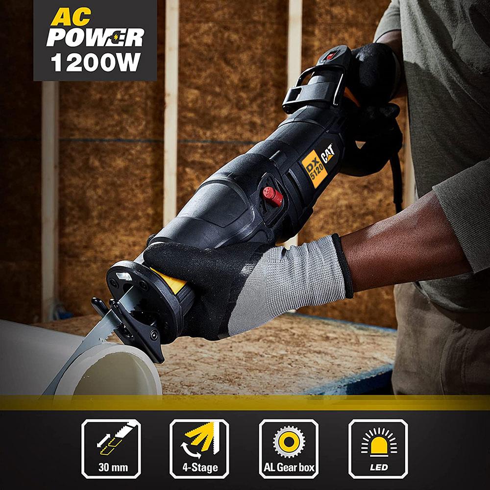 CAT DX5120 1200Watt Profesyonel Tilki Kuyruğu Testere ne işe yarar