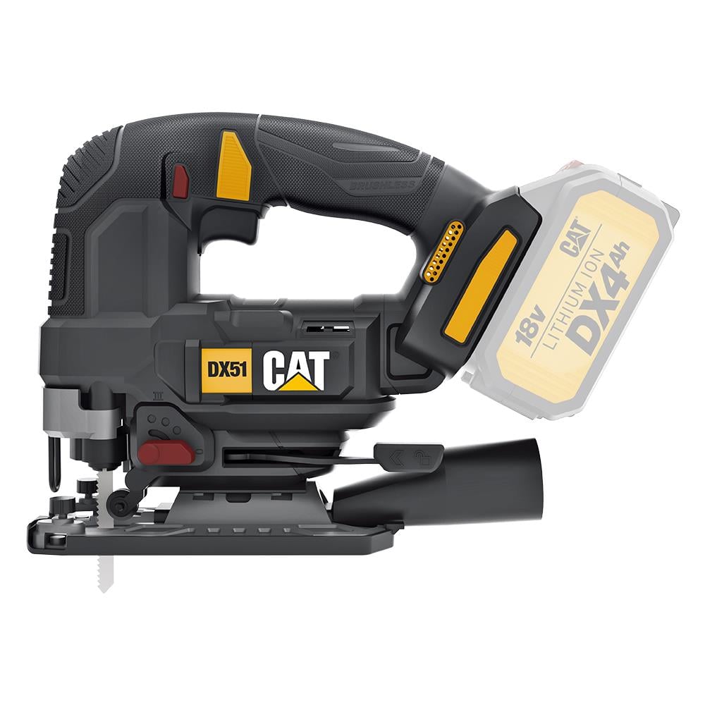 CAT DX51B 18Volt Kömürsüz Profesyonel Dekupaj Testere (Akü Dahil Değildir) nasıl kullanılır