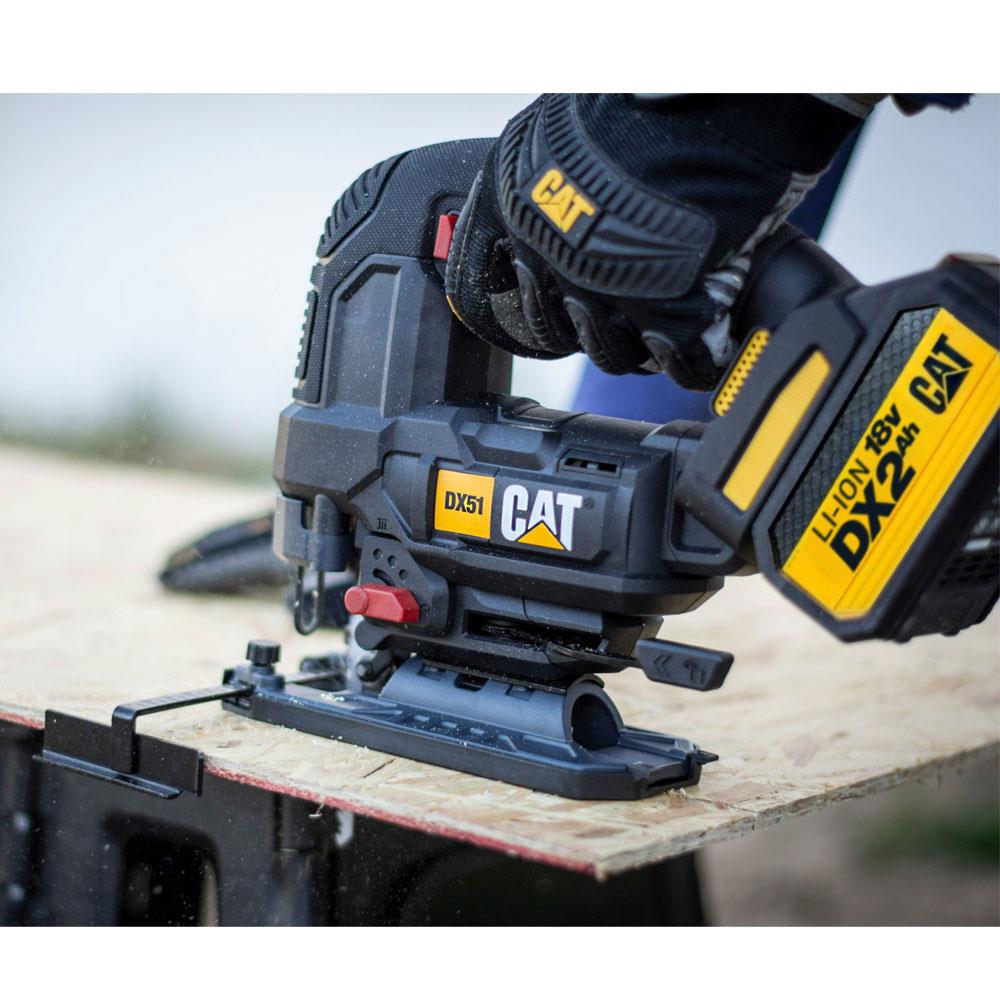 CAT DX51BC 18Volt 2.0Ah Li-ion Tek Akülü Profesyonel Kömürsüz Dekupaj Testere ne işe yarar