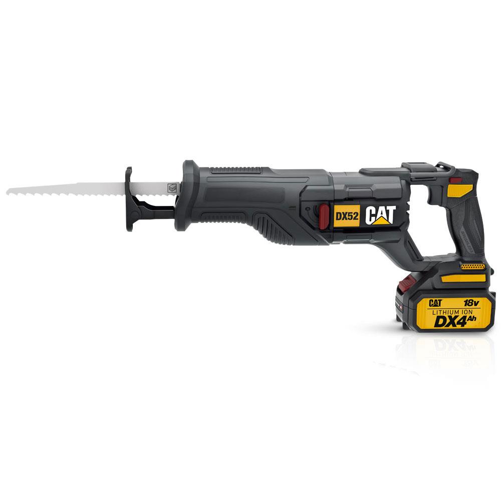 CAT DX52 18Volt/4.0Ah Li-ion Tek Akülü Profesyonel Tilki Kuyruğu Testere nasıl kullanılır