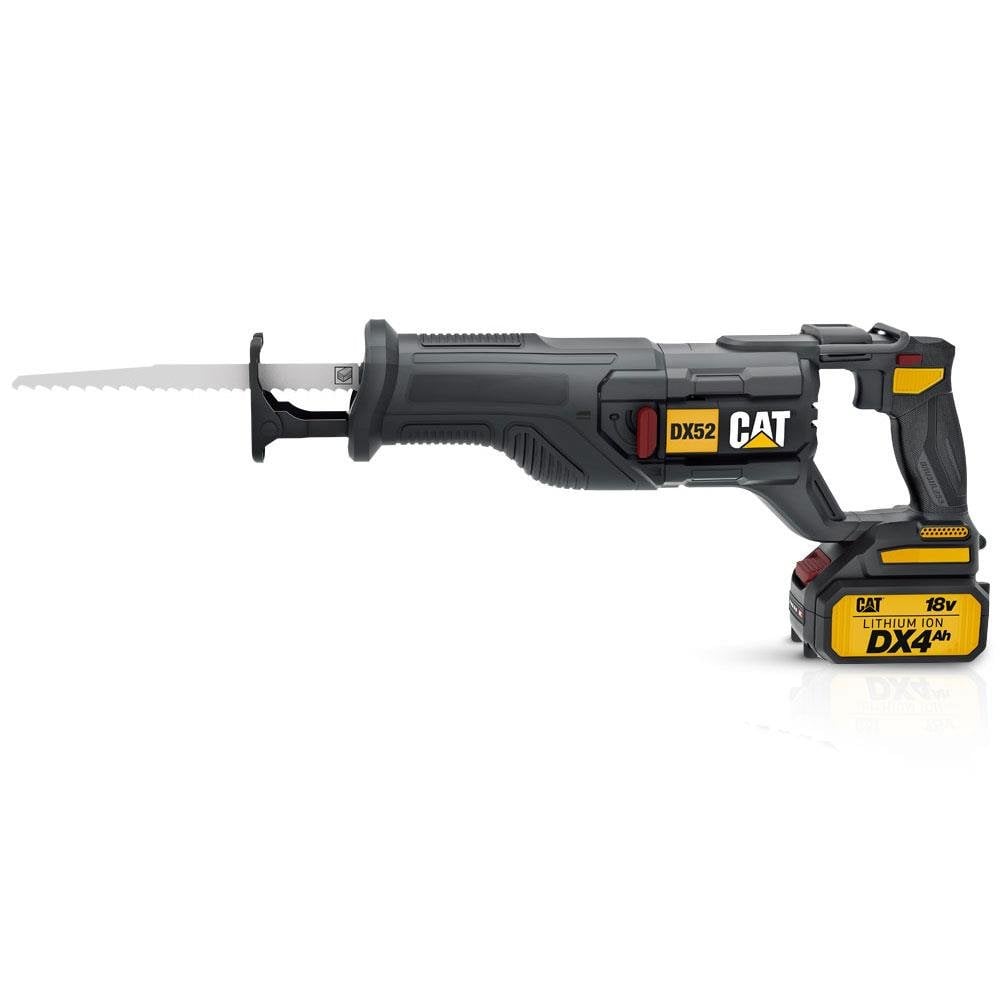 CAT DX52 18Volt/4.0Ah Li-ion Tek Akülü Profesyonel Tilki Kuyruğu Testere nasıl kullanılır