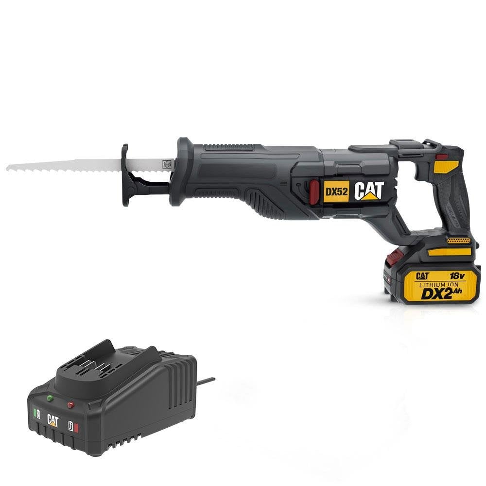 CAT DX52BC 18Volt 2.0Ah Li-ion Tek Akülü Profesyonel Tilki Kuyruğu Testere nasıl kullanılır