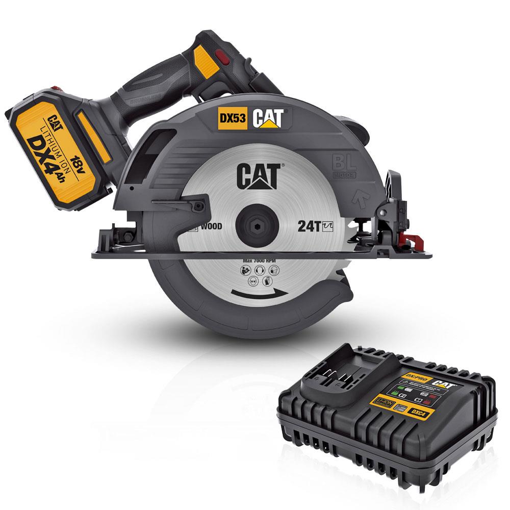 CAT DX53 18Volt 4.0Ah 185mm Kömürsüz Profesyonel Daire Testere nasıl kullanılır