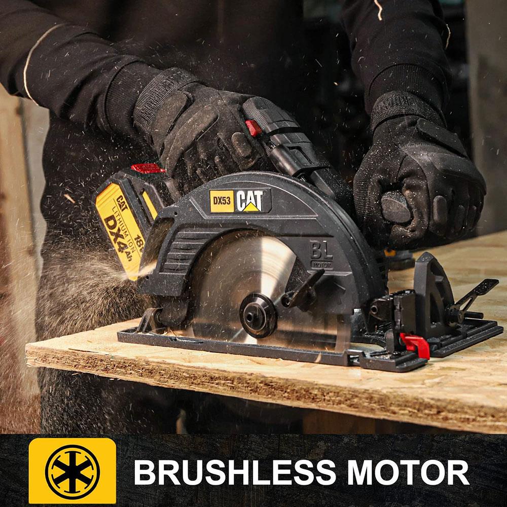 CAT DX53 18Volt 4.0Ah 185mm Kömürsüz Profesyonel Daire Testere ne işe yarar