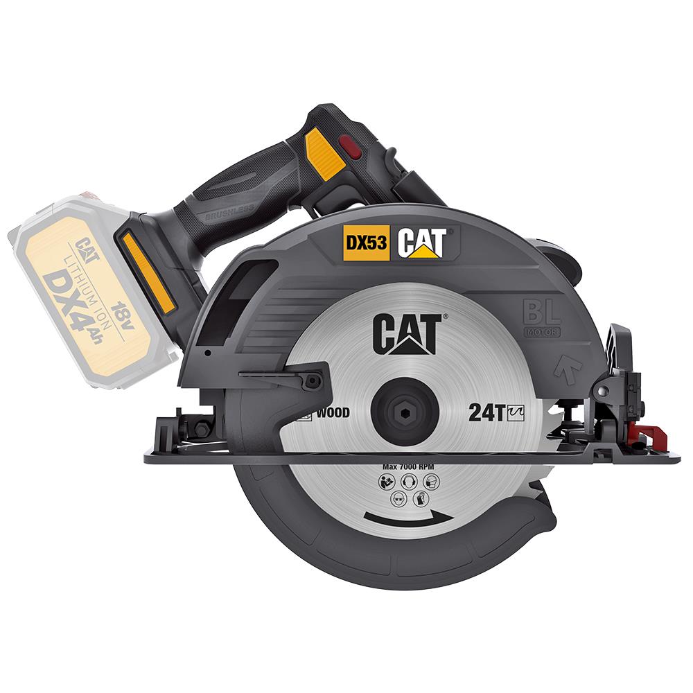 CAT DX53B 18Volt 185mm Kömürsüz Profesyonel Daire Testere (Akü Dahil Değildir) nasıl kullanılır