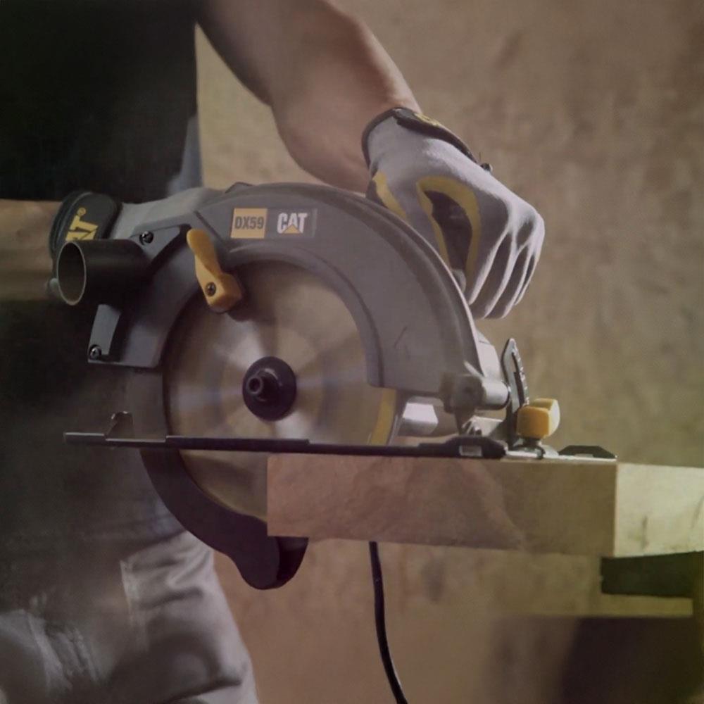 CAT DX59P 1400Watt 185mm Profesyonel Daire Testere + 1 Adet 185mm 40 Diş Yedek Testere ne işe yarar