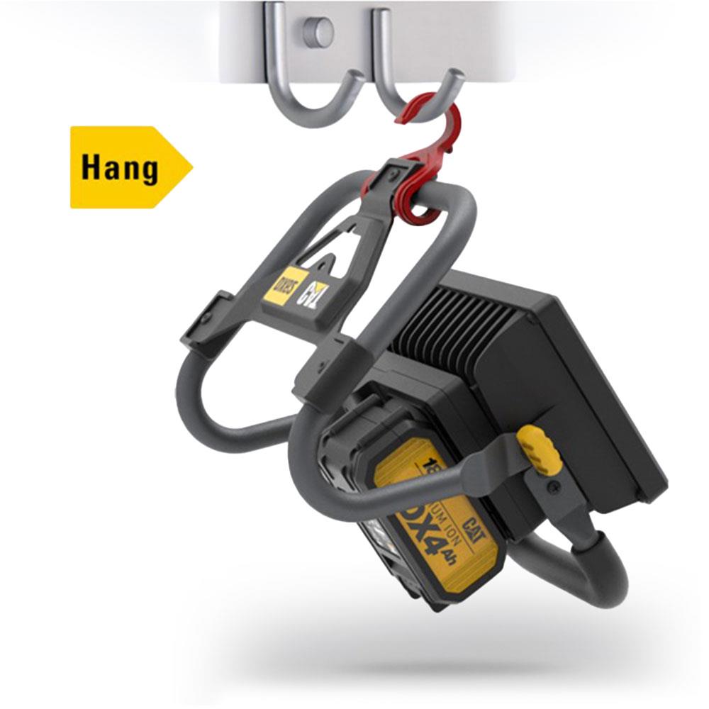 CAT DX62B 18Volt 20W 750/1600 Lümen Profesyonel İki Kademeli Led Projektör (Akü Dahil Değildir) ne işe yarar