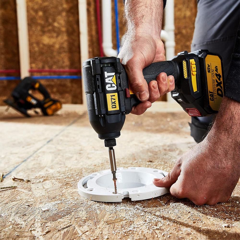 CAT DX71.2 18Volt 4.0Ah Li-ion Çift Akülü 215Nm Kömürsüz Profesyonel Şarjlı Darbeli Tornavida ne işe yarar