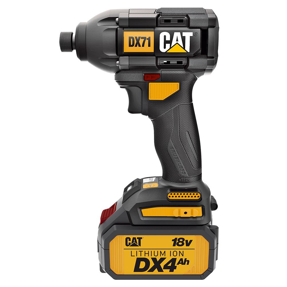 CAT DX71.2 18Volt 4.0Ah Li-ion Çift Akülü 215Nm Kömürsüz Profesyonel Şarjlı Darbeli Tornavida nasıl kullanılır