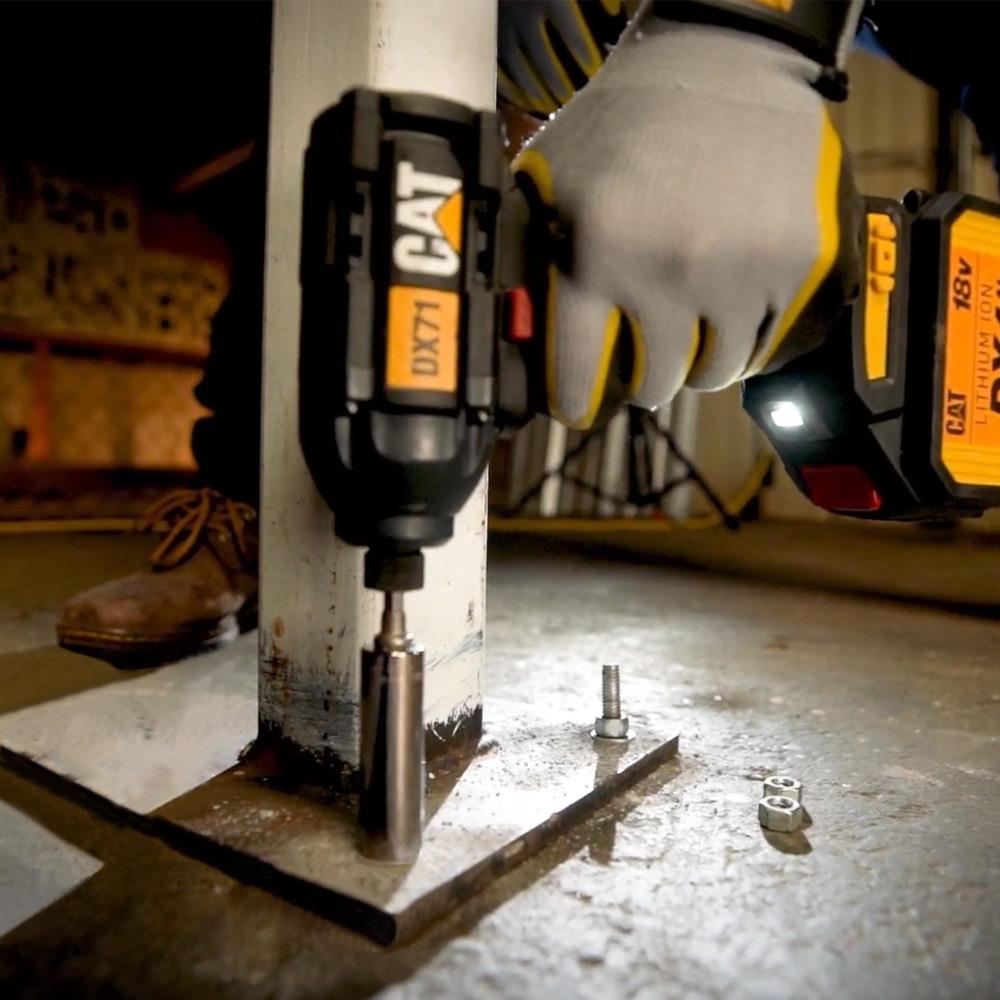 CAT DX71BC 18Volt 2.0Ah Li-ion Tek Akülü 215Nm Kömürsüz Profesyonel Şarjlı Darbeli Tornavida ne işe yarar