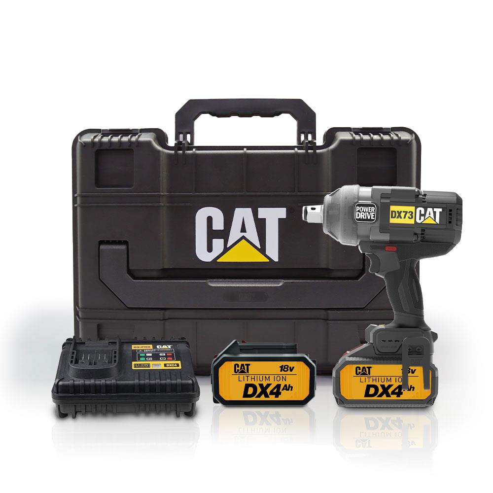 CAT DX73 18Volt 4.0 Ah. Çift Akülü 1700/2100Nm Kömürsüz Profesyonel Şarjlı Somun Sıkma fiyatı