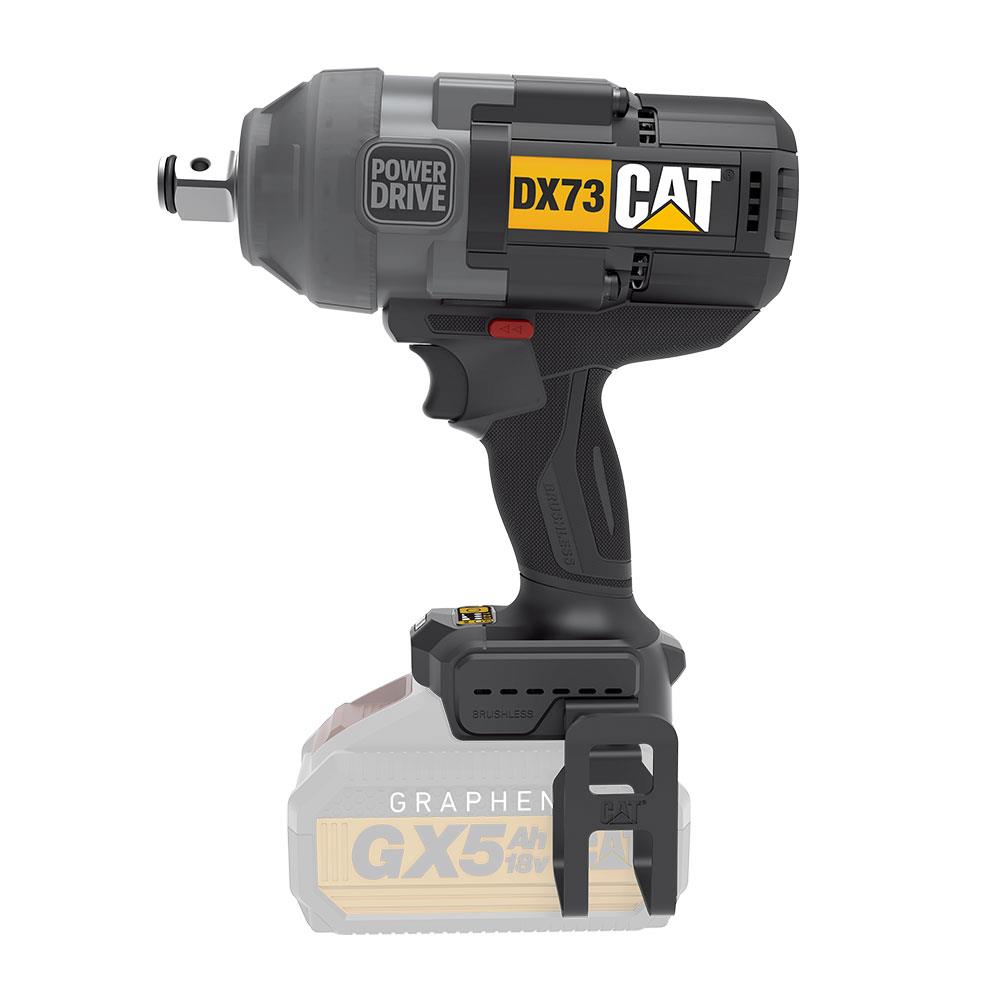 CAT DX73B 18Volt 1700/2100Nm Kömürsüz Profesyonel Şarjlı Somun Sıkma (Akü Dahil Değildir) nasıl kullanılır