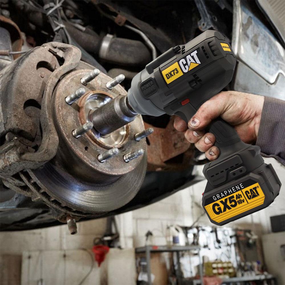 CAT DX73G 18Volt 5.0 Ah. GRAPHENE Çift Akülü 1700/2100Nm Kömürsüz Profesyonel Şarjlı Somun Sıkma nereden bulurum