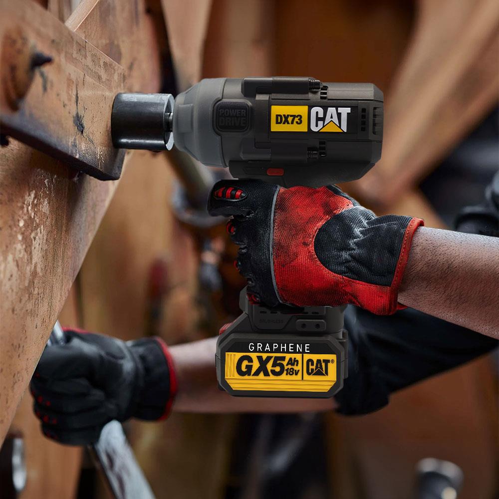 CAT DX73G 18Volt 5.0 Ah. GRAPHENE Çift Akülü 1700/2100Nm Kömürsüz Profesyonel Şarjlı Somun Sıkma ne işe yarar