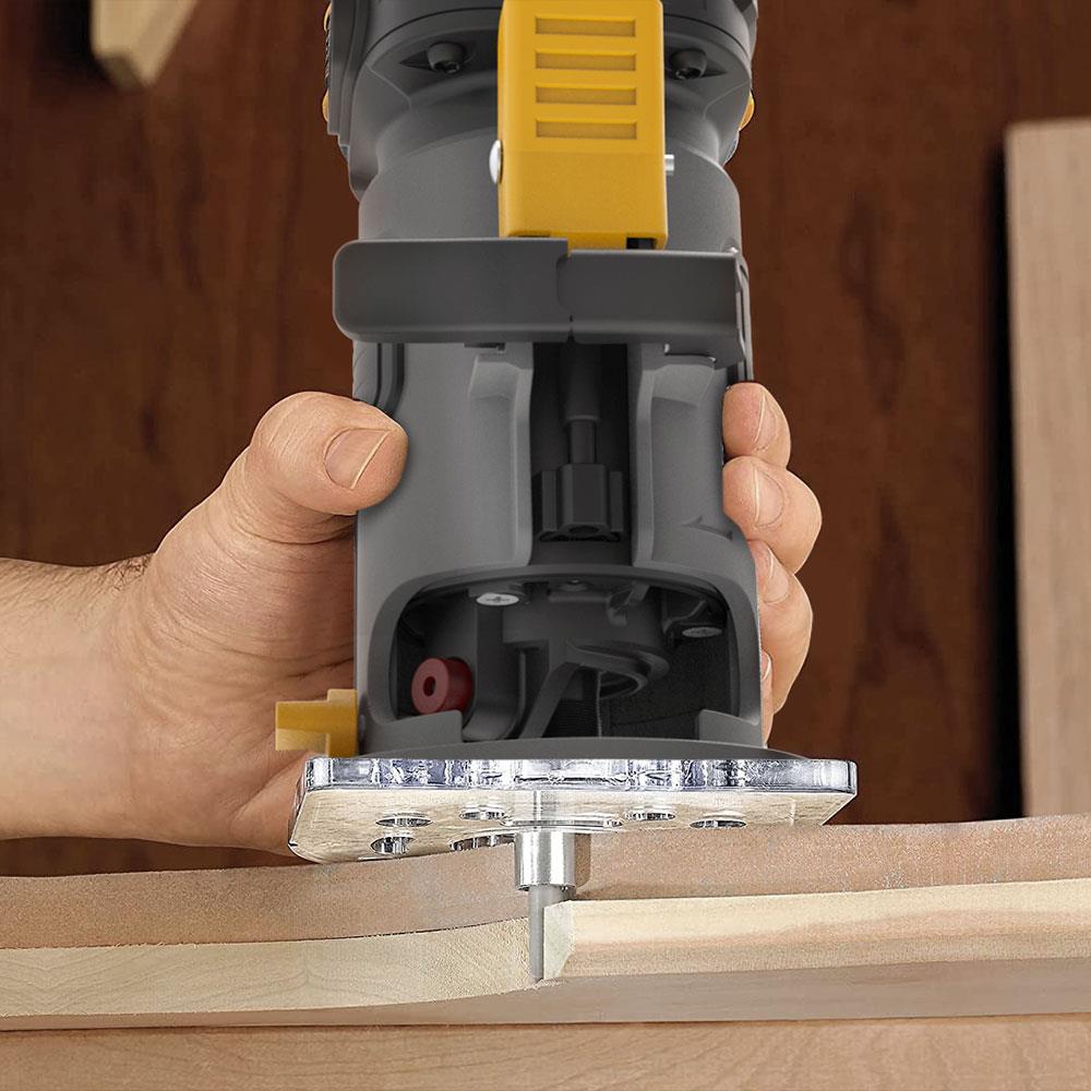 CAT DX82B 18Volt Şarjlı Kömürsüz 6mm Devir Ayarlı Profesyonel Avuç İçi El Frezesi Formika Tıraşlama (Akü Dahil Değildir) ne işe yarar