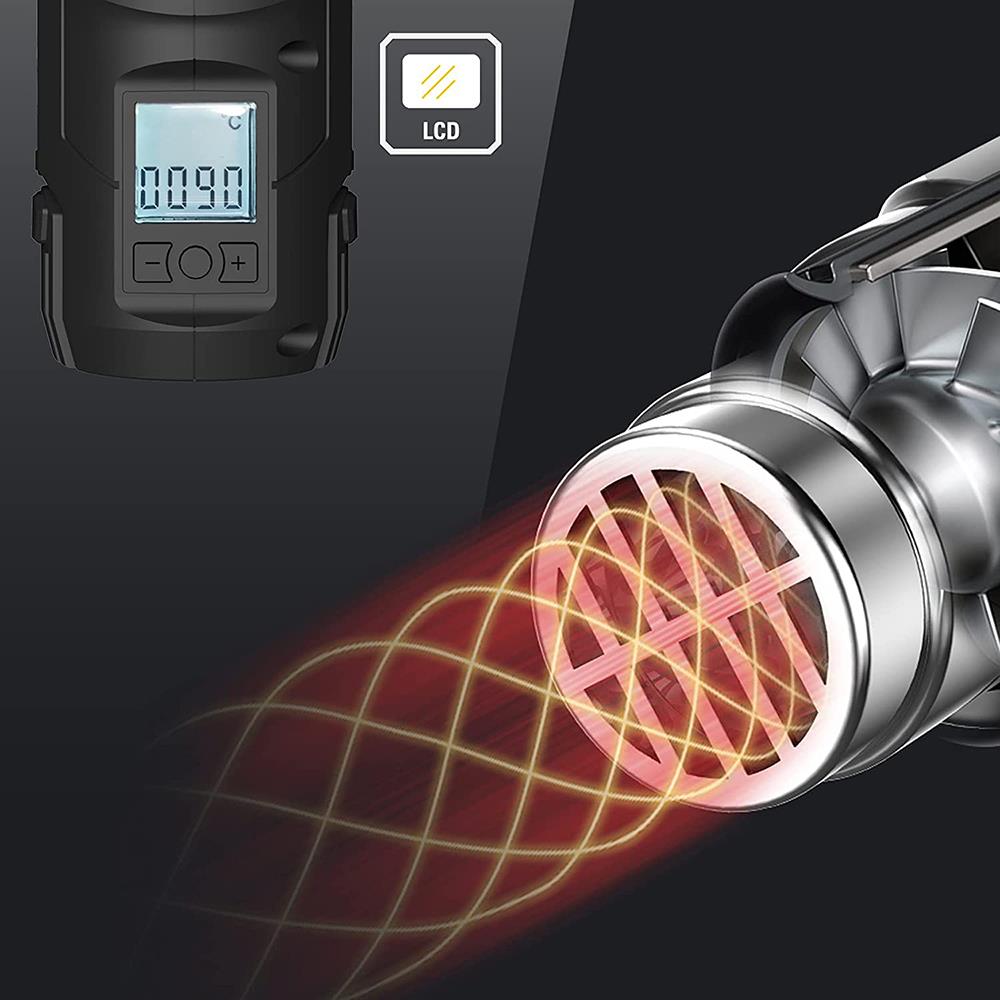CAT DX87 2000Watt Dijital Göstergeli Profesyonel Sıcak Hava Tabancası + 5 Adet Aksesuar ne işe yarar