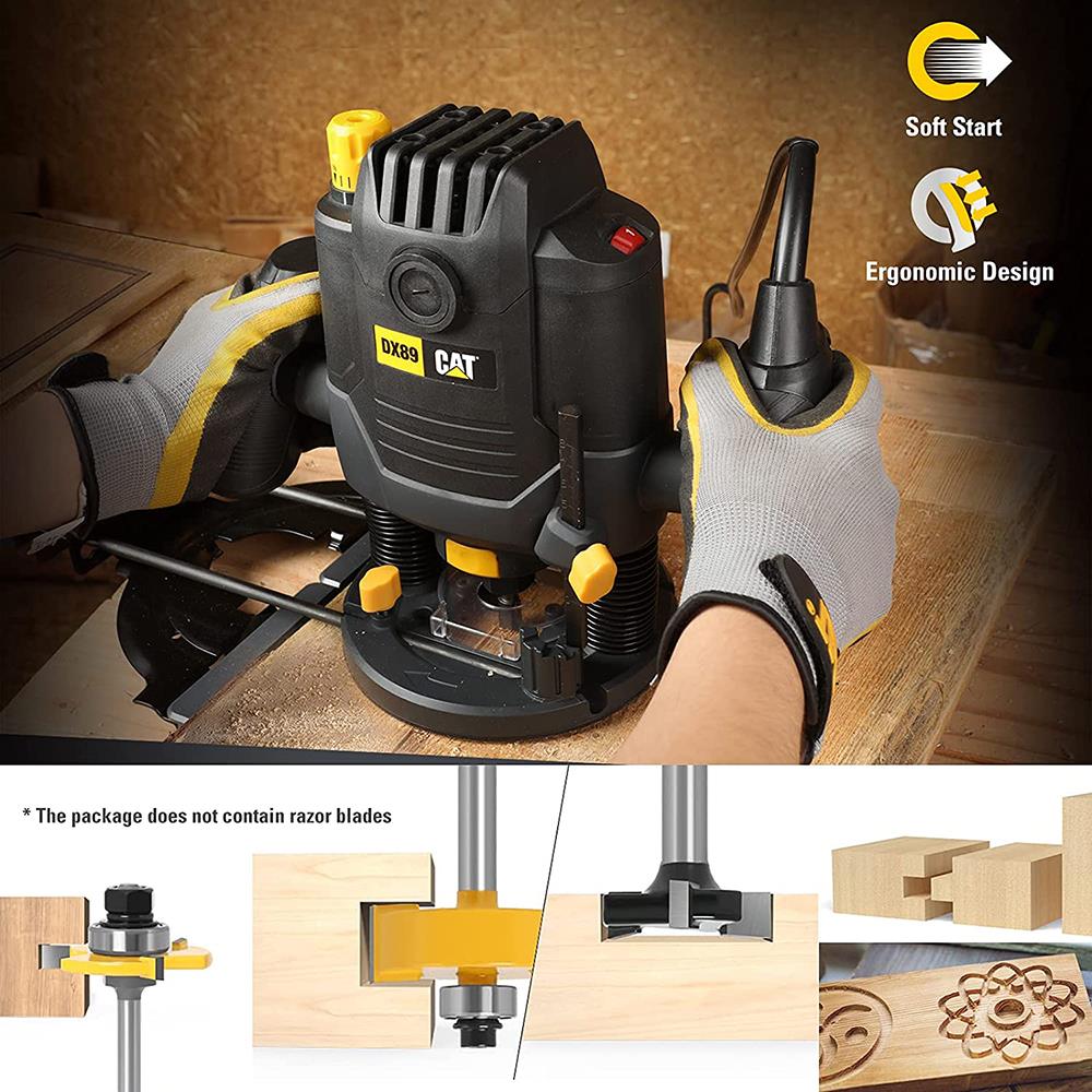 CAT DX89 2100Watt 12mm Profesyonel El Frezesi nereden bulurum