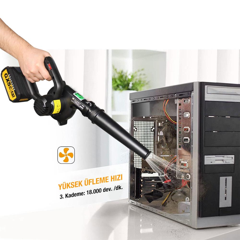 CAT DX91B 18Volt Profesyonel Devir Ayarlı Üfleyici + 5 Parça Aksesuar (Akü Dahil Değildir) nereden bulurum