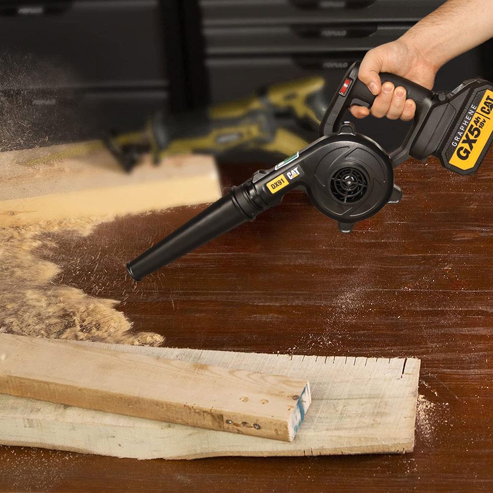 CAT DX91B 18Volt Profesyonel Devir Ayarlı Üfleyici + 5 Parça Aksesuar (Akü Dahil Değildir) ne işe yarar