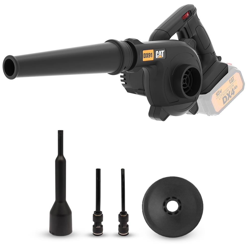 CAT DX91B 18Volt Profesyonel Devir Ayarlı Üfleyici + 5 Parça Aksesuar (Akü Dahil Değildir) fiyatı