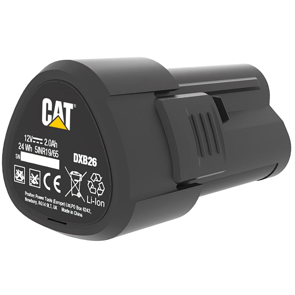 CAT DXB26 12Volt 2.0Ah. Li-ion Yedek Akü fiyatı