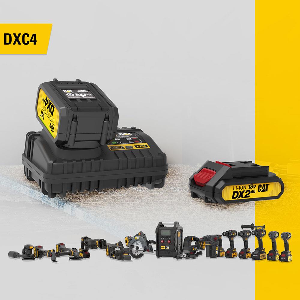 CAT DXC4 18Volt Li-ion ONE FOR ALL Profesyonel Hızlı Akü Şarj Cihazı ne işe yarar