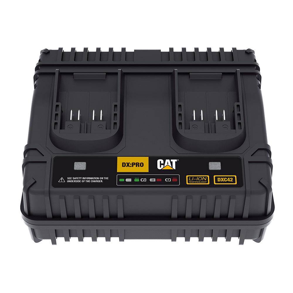 CAT DXC42 18Volt Li-ion ONE FOR ALL Profesyonel İkili Hızlı Akü Şarj Cihazı nasıl kullanılır