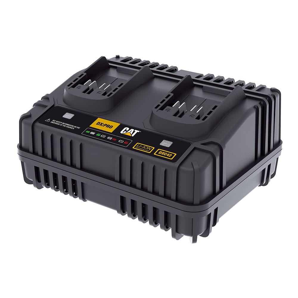 CAT DXC42 18Volt Li-ion ONE FOR ALL Profesyonel İkili Hızlı Akü Şarj Cihazı fiyatı