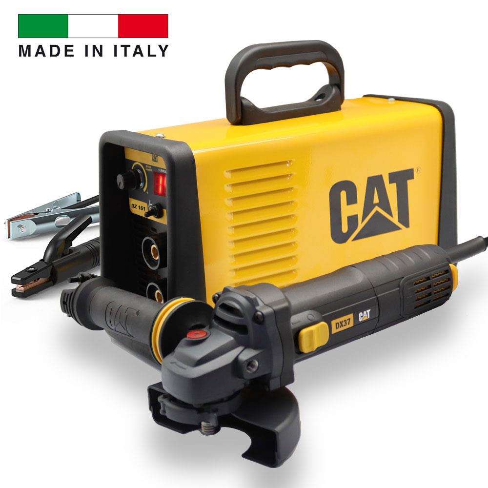 CAT DZ161T 160 Amper TIG LIFT/MMA Çanta Tipi Profesyonel Dijital İnverter Kaynak Makinesi + CAT DX37 Avuç Taşlama fiyatı