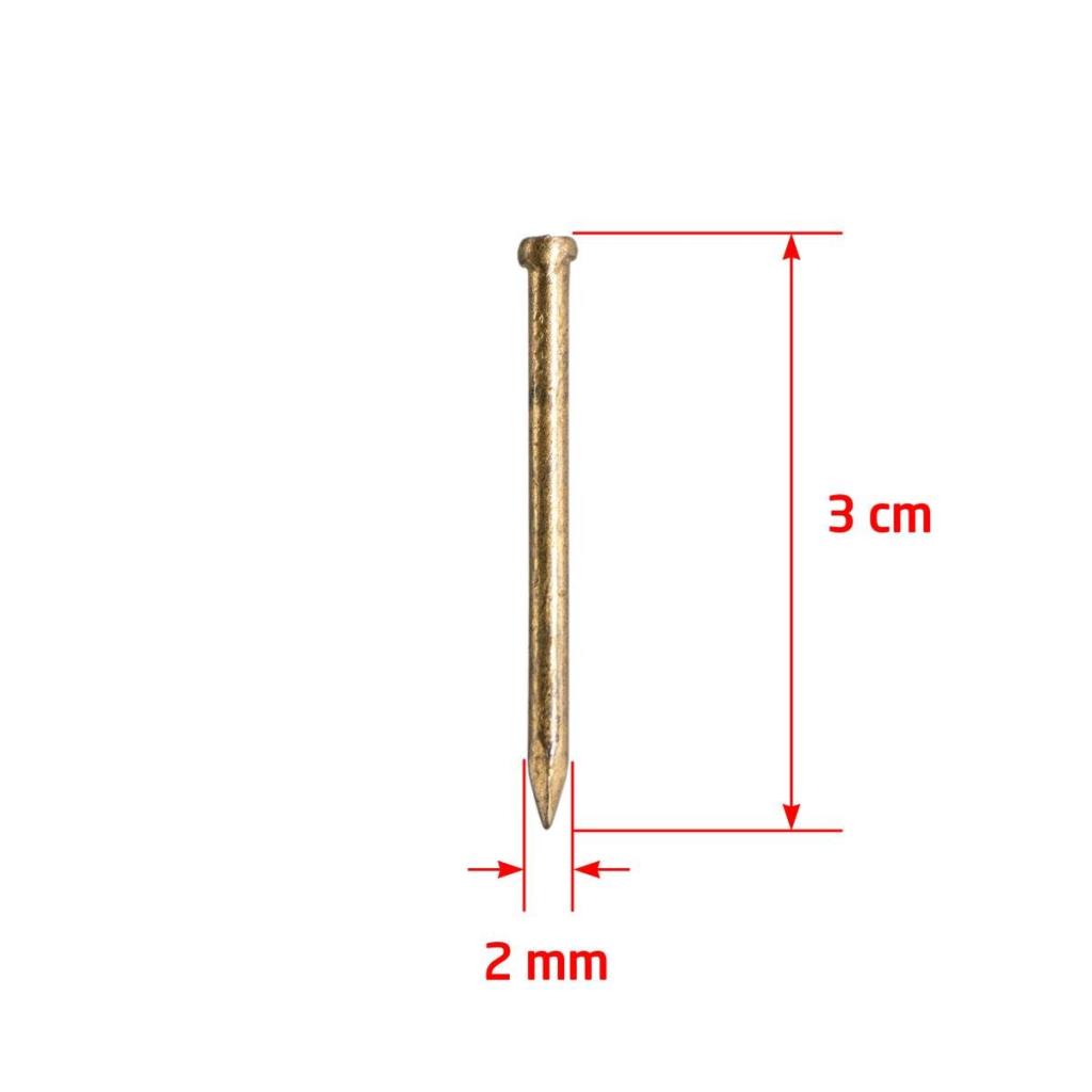 Çelik Beton Çivisi SARI 2x30 mm (100 lü Paket) ne işe yarar