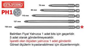 CETA-FORM PH1 x 150 mm Yıldız Bits Uç (CB/1521) fiyatı
