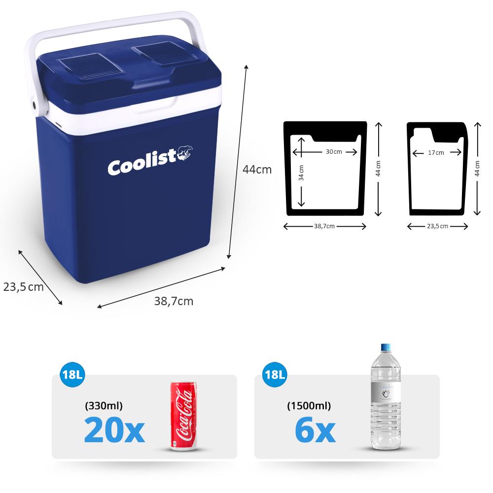 Coolist CLT18 12Volt/220Volt AC/DC 18 Litre Sıcak/Soğuk Oto Buzdolabı ne işe yarar
