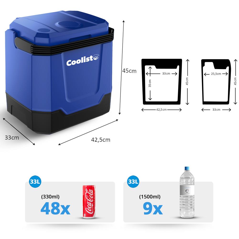 Coolist CLT33 12Volt/220Volt AC/DC 33 Litre Sıcak/Soğuk Oto Buzdolabı ne işe yarar