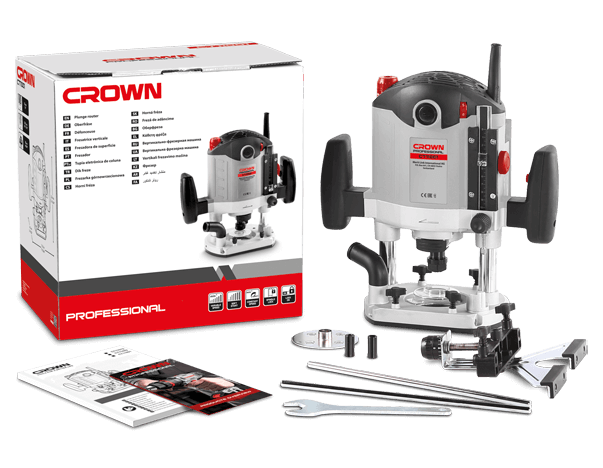 CROWN CT11001 El Freze Makinası 12 mm 2100 Watt nasıl kullanılır