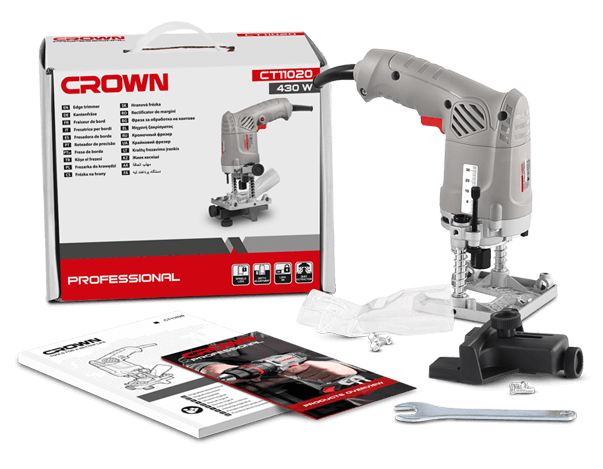 CROWN CT11020 Avuç Tip El Frezesi 430 Watt nasıl kullanılır