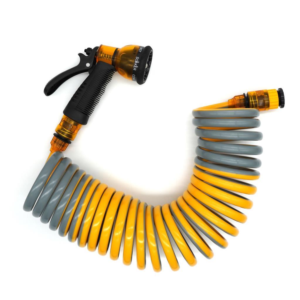 DAYE DY5908 Spiral Bahçe Sulama Hortum Seti 7,5 mt fiyatı