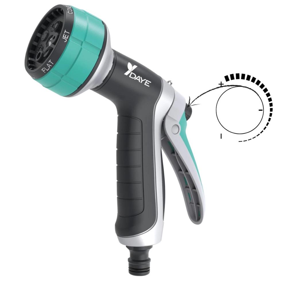 Daye DY2064 Ayarlı Metal Sprey Sulama Tabancası 7 Fonksiyonlu nasıl kullanılır