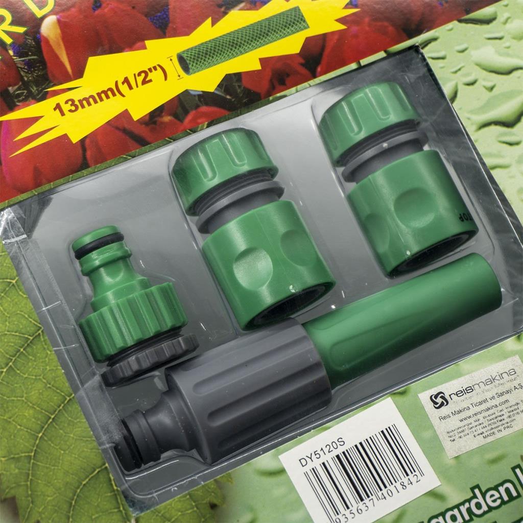 Daye DY5120S 1/2'' 13 mm Örgülü Bahçe Hortumu ve Seti 20 metre nasıl kullanılır