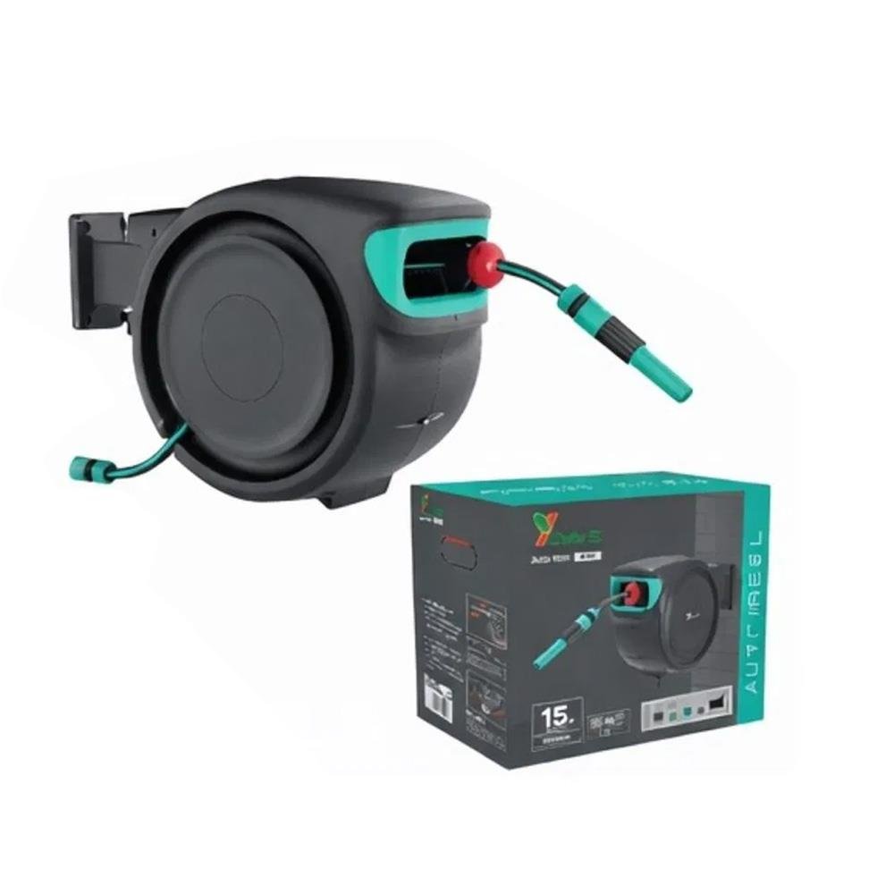 Daye DY6686W25 Otomatik Sarımlı Bahçe Sulama Hortum Tamburu 25mt nasıl kullanılır